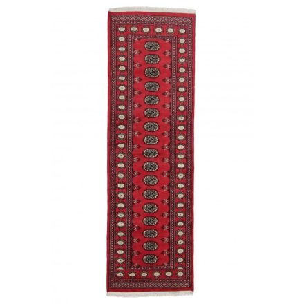 Tekači preproga bordo Bukhara 79x253 ročno vozlana preproga za hodnik