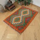 Chobi Kilim preproga 63x89 ročno tkani Kilim