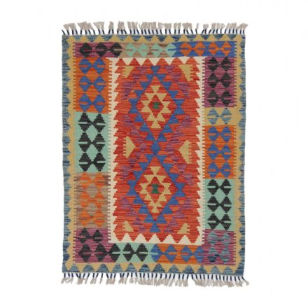 Preproga Kilim Chobi 91x118 ročno tkani Afgan kilim
