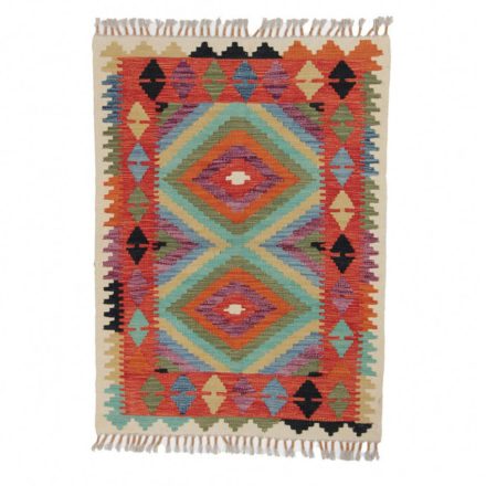 Preproga Kilim Chobi 84x115 ročno tkani Afgan kilim