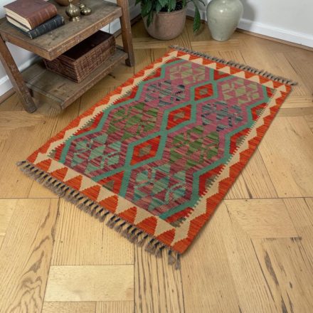 Maimana Kilim preproga 83x118 ročno tkani etnični Kilim