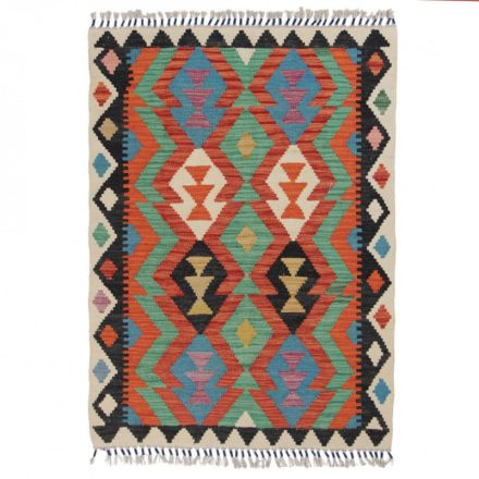 Preproga Kilim Chobi 87x119 ročno tkani Afgan kilim