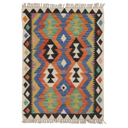 Preproga Kilim Chobi 87x118 ročno tkani Afgan kilim