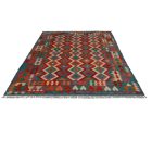 Preproga Kilim Chobi 203x296 ročno tkani Afgan volneni kilim