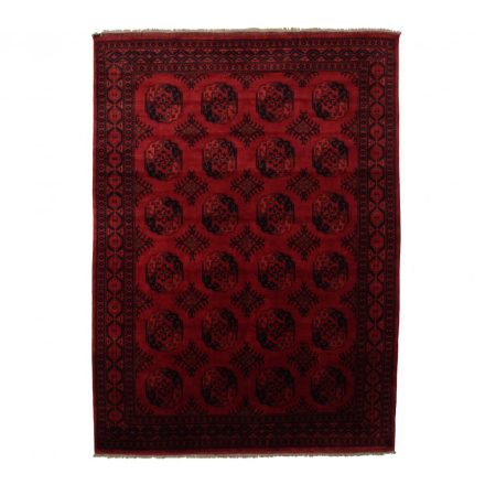 Preproga Afghan bordo Ersari 253x343 ročno vozlana orientalska preproga