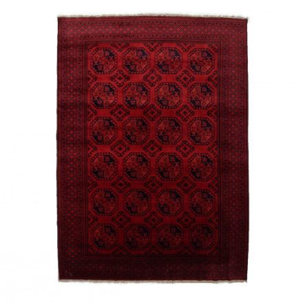 Preproga Afghan bordo Ersari 252x346 ročno vozlana orientalska preproga