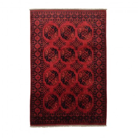Preproga Afghan bordo Ersari 205x295 ročno vozlana orientalska preproga