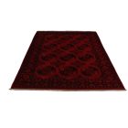 Preproga Afghan bordo Ersari 205x295 ročno vozlana orientalska preproga