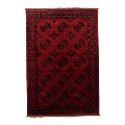 Preproga Afghan bordo Ersari 204x297 ročno vozlana orientalska preproga