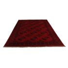 Preproga Afghan bordo Ersari 204x294 ročno vozlana orientalska preproga