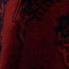 Preproga Afghan bordo Ersari 204x297 ročno vozlana orientalska preproga