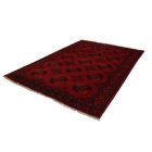 Afgan preproga Ersari 207x301 cm – bordo ročno vozlana orientalska preproga