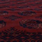 Afgan preproga Ersari 207x301 cm – bordo ročno vozlana orientalska preproga