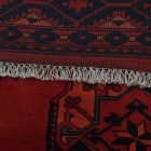 Afgan preproga Ersari 207x301 cm – bordo ročno vozlana orientalska preproga