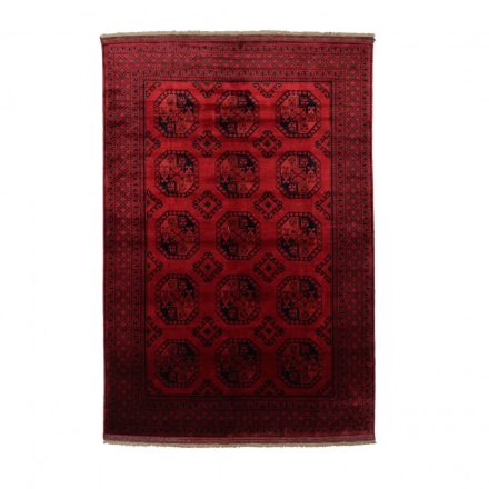 Preproga Afghan bordo Ersari 202x293 ročno vozlana orientalska preproga