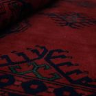 Preproga Afghan bordo Ersari 202x294 ročno vozlana orientalska preproga