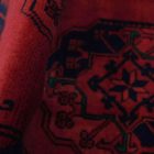 Preproga Afghan bordo Ersari 202x294 ročno vozlana orientalska preproga