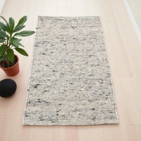 Volnena preproga Rustic 70x130 tkana moderna preproga