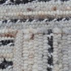 Debela volnena preproga Rustic 70x140 moderna volnena preproga