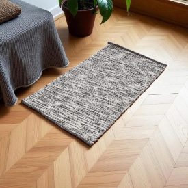 Debela volnena preproga Rustic 70x130 moderna volnena preproga