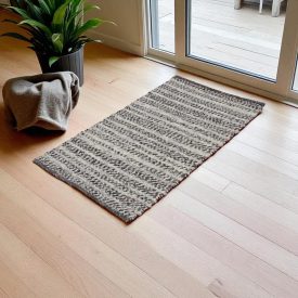 Volnena preproga Rustic 70x125 moderna volnena preproga