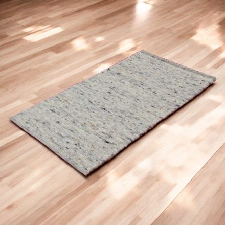 Debela preproga iz volne Rustic 70x130 siva preproga
