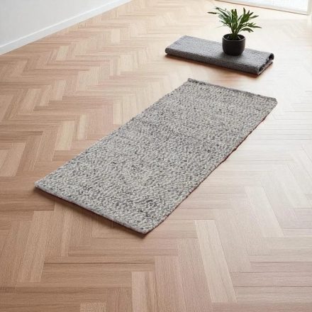 Volnena preproga Rustic 70x147 tkana moderna preproga