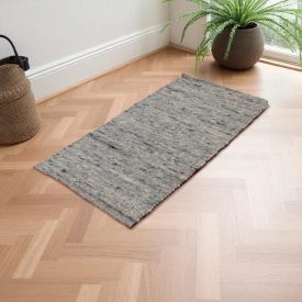 Volnena preproga Rustic 70x135 tkana moderna preproga