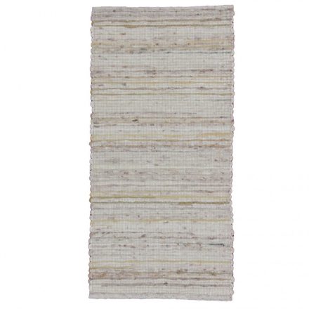 Debela volnena preproga Rustic 65x135 moderna volnena preproga