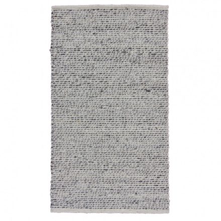Debela volnena preproga 90x157 tkana moderna preproga