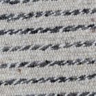 Moderna volnena preproga Rustic 70x140 siva preproga