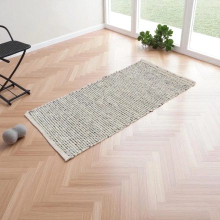 Volnena preproga Rustic 70x144 tkana moderna preproga
