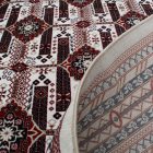 Afgan klasična preproga 160x230 cm – bež dizajn za prostorne sobe