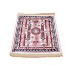 Klasična Afghan preproga 60x90 cm – orientalski vzorec v bež barvi