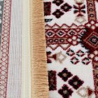 Klasična Afghan preproga 60x90 cm – orientalski vzorec v bež barvi