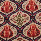 Okrasna blazina temno modra 45 x 45 cm – Sultanovo granatno jabolko