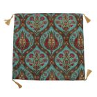 Okrasna blazina turkizna 45 x 45 cm – Granatno jabolko Bosporja