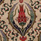 Okrasna blazina krem 45 x 45 cm – Sultanov tulipan