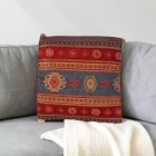 Okrasna blazina modra 45 x 45 cm – Nomadska reka