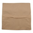 Okrasna blazina krem 45 x 45 cm – Modra rozeta