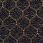 Okrasna blazina temno modra 45 x 45 cm – Nočno modri ornament