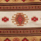 Okrasna blazina bež 45 x 45 cm – Peščeni kilim