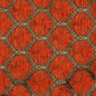 Okrasna blazina oranžnordeča 45 x 45 cm – Mandarinin ornament