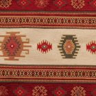 Okrasna blazina bordo 45 x 45 cm – Nomadski pasovi