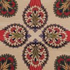 Okrasna blazina krem 45 x 45 cm – Sanje o granatnem jabolku