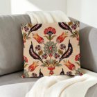 Okrasna blazina krem 45 x 45 cm – Orientalski tulipan