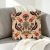 Okrasna blazina krem 45 x 45 cm – Orientalski tulipan