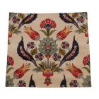 Okrasna blazina krem 45 x 45 cm – Orientalski tulipan