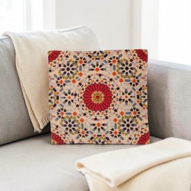 Okrasna blazina modra 45 x 45 cm – Sultanov vrt