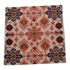 Okrasna blazina krem 45 x 45 cm – Mozaična zvezda